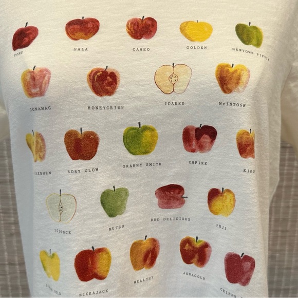 ❤️ J. Crew Factory Collectors “Apple” Tee ❤️ - Picture 3 of 5